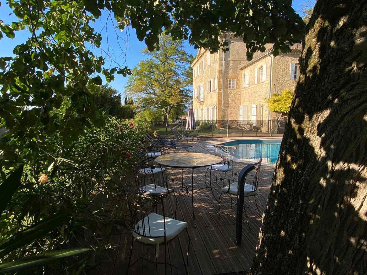 Chateau Montplaisir Charming B&B In Provence Valréas Exterior foto