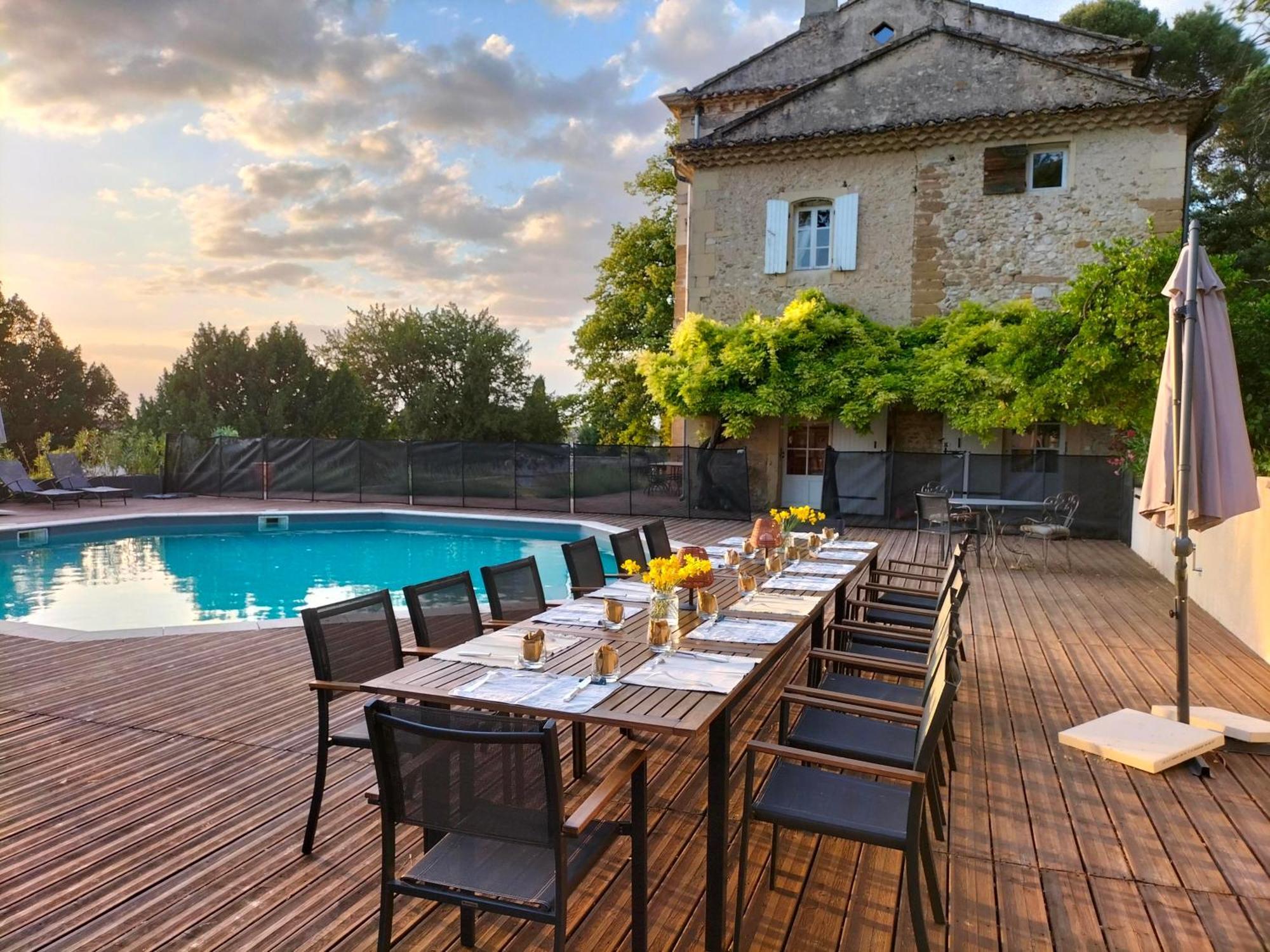 Chateau Montplaisir Charming B&B In Provence Valréas Exterior foto